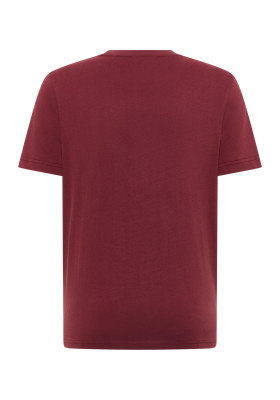 ELBSAND Herren Edo T-Shirt maroon (100% Baumwolle) XL