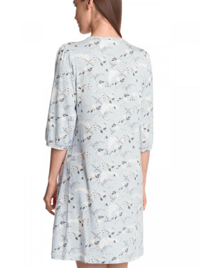 VIVE MARIA Blue Dawn Nightdress (95% Viskose, 5% Elasthan) S