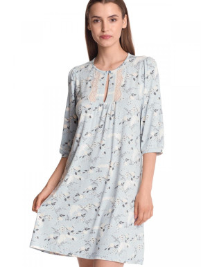 VIVE MARIA Blue Dawn Nightdress (95% Viskose, 5% Elasthan) S