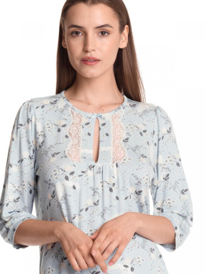 VIVE MARIA Blue Dawn Nightdress (95% Viskose, 5% Elasthan) S