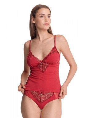 VIVE MARIA Red Boudoir Set (90% Baumwolle, 10% Elasthan) S