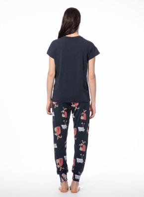 SHORT STORIES 621759 Shirt vulcan blue (47% Baumwolle, 47% Modal, 4% Elasthan) L