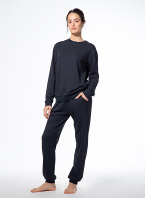 SHORT STORIES 621774 Swearshirt vulcan blue  (90% Viskose, 5% Kaschmir, 5% Elasthan) M