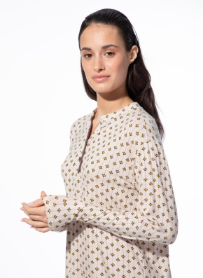 SHORT STORIES 621794 Sleepshirt pink whisper / patterned (47% Baumwolle, 47% Modal, 6% Elasthan) XS