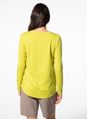 SHORT STORIES 621818 Langarm-Shirt apple green (47% Baumwolle, 47% Modal, 6% Elasthan) M