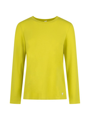 SHORT STORIES 621818 Langarm-Shirt apple green (47% Baumwolle, 47% Modal, 6% Elasthan) XS