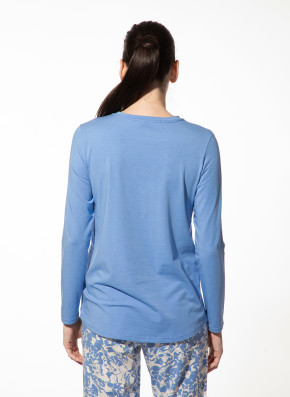 SHORT STORIES 621818 Langarm-Shirt sky (47% Baumwolle, 47% Modal, 6% Elasthan) L