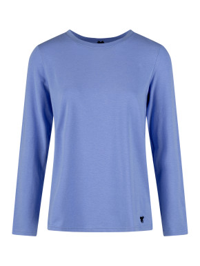 SHORT STORIES 621818 Langarm-Shirt sky (47% Baumwolle, 47% Modal, 6% Elasthan) XS
