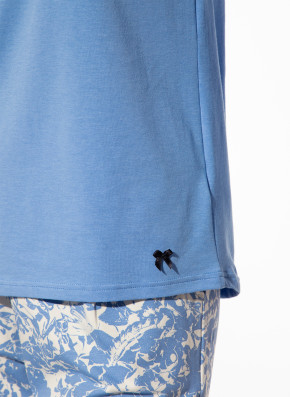 SHORT STORIES 621818 Langarm-Shirt sky (47% Baumwolle, 47% Modal, 6% Elasthan) XS