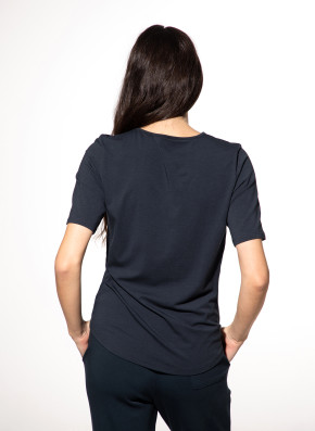 SHORT STORIES 621844 T-Shirt vulcan blue (47% Baumwolle, 47% Modal, 6% Elasthan) S