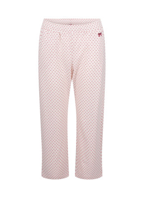 SHORT STORIES 621881 7/8 Hose silver pink print (47% Baumwolle, 47% Modal, 6% Elasthan) XS