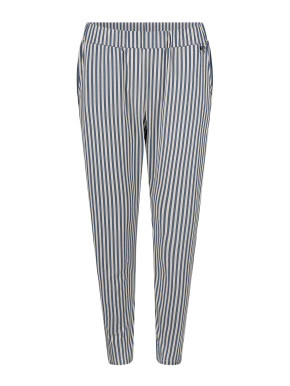SHORT STORIES 621967 Hose blue shaddow/stripes (47% Baumwolle, 47% Modal, 6% Elasthan) M