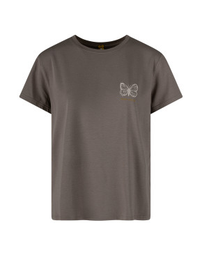 SHORT STORIES 622036 T-Shirt drift wood (47% Baumwolle, 47% Modal, 6% Elasthan) S