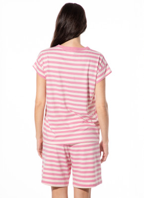 SHORT STORIES 622097 Ringelshirt rose shadow (100% Baumwolle) L