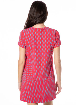 SHORT STORIES 622112 Sleepshirt superpink/print (95% Baumwolle, 5% Elasthan) S