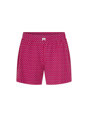 SHORT STORIES 622113 Shorts superpink/print (95% Baumwolle, 5% Elasthan) XS