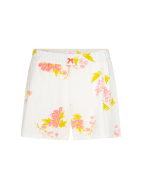 SHORT STORIES 622151 Shorts white pebble/print (47% Baumwolle, 47% Modal, 6% Elasthan) S