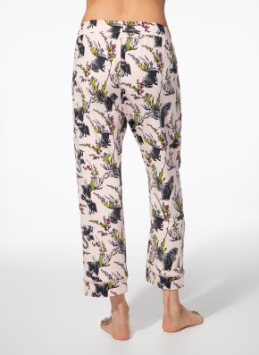 SHORT STORIES 622193 Pants perle/print (47% Baumwolle, 47% Modal, 6% Elasthan) S