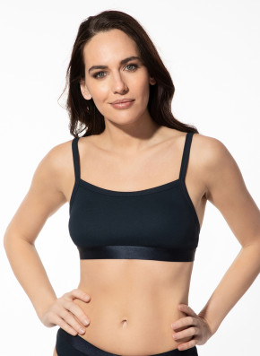 SHORT STORIES 630458 Bustier dark blue (95% Baumwolle, 5% Elasthan) M