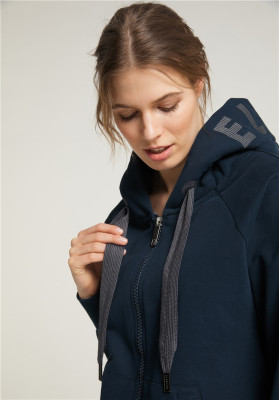 ELBSAND Kelda Hoodie Jacke coldwater (95% Baumwolle, 5% Elasthan) M