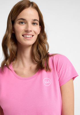 ELBSAND Ragne T-Shirt magenta sky (50% Baumwolle, 50% Polyester) M