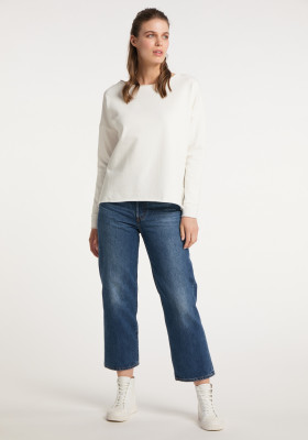 ELBSAND Riane Sweatshirt cloud white (95% Baumwolle, 5% Elasthan) L