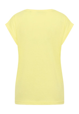 ELBSAND Eldis T-Shirt bright yellow mel. (50% Baumwolle, 50% Polyester) XL