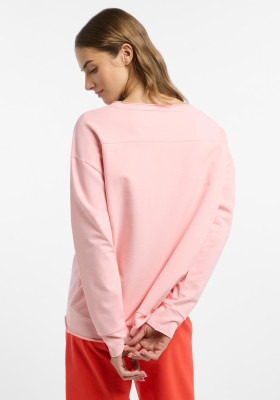 ELBSAND Ritva Sweatshirt papaya (95% Baumwolle, 5% Elasthan) M