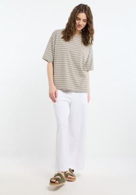 ELBSAND Sanna 7/8 Pants bright white (95% Baumwolle, 5% Elasthan) XL