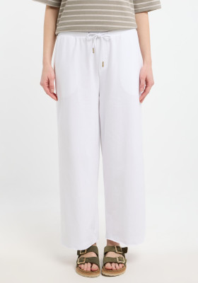 ELBSAND Sanna 7/8 Pants bright white (95% Baumwolle, 5% Elasthan) XL