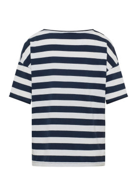 ELBSAND Luani T-Shirt coldwater/cloudwhite (50% Baumwolle, 50% Polyester) L