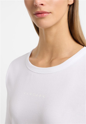 ELBSAND Siva T-Shirt bright white (95% Baumwolle, 5% Elasthan) L