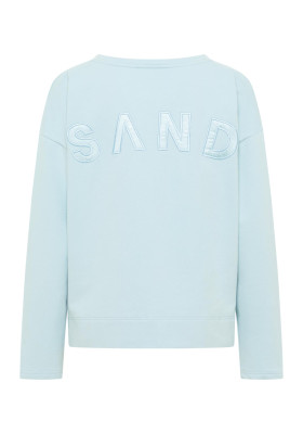 ELBSAND Aleah Sweatshirt blue fog (95% Baumwolle, 5% Elasthan) L