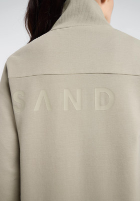ELBSAND Rasme Sweatjacket pale fern (95% Baumwolle, 5% Elasthan) M
