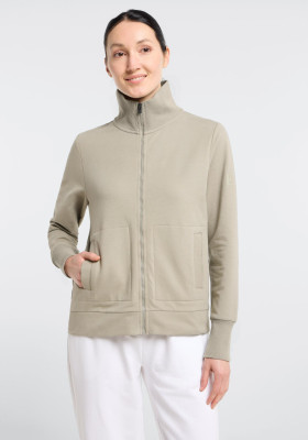 ELBSAND Rasme Sweatjacket pale fern (95% Baumwolle, 5% Elasthan) M