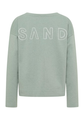 ELBSAND Arvid Sweatshirt soft sage (67% Baumwolle, 33% Polyester) XL