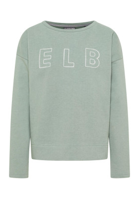 ELBSAND Arvid Sweatshirt soft sage (67% Baumwolle, 33% Polyester) S