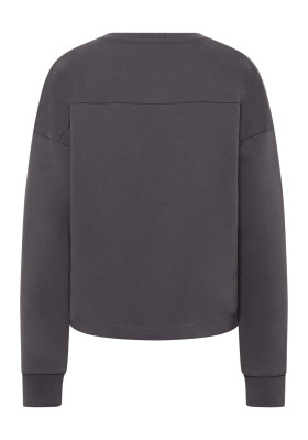 ELBSAND Edrun Sweatshirt charcoal (100% Baumwolle) S