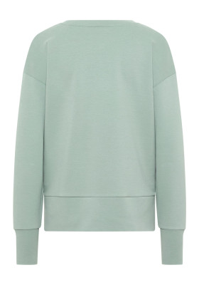 ELBSAND Tove Sweatshirt soft sage (82% Baumwolle, 14% Polyester, 4% Elasthan) L