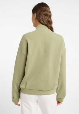 ELBSAND Jalma Jacket green leaf (82% Baumwolle - organic cotton, 14% Polyester, 4% Elasthan) XL