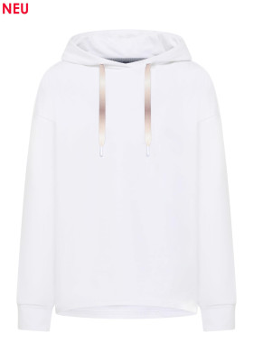 ELBSAND Ela Hoodie bright white (95% Baumwolle, 5% Elasthan)