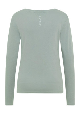 ELBSAND Santje Longsleeve soft sage (58% Baumwolle, 42% Modal) M
