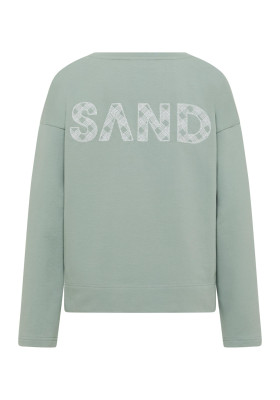 ELBSAND Alaa Sweatshirt silt green (95% Baumwolle, 5% Elasthan) L