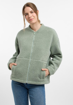 ELBSAND Nette Fleece Jacket silt green (100% Polyester) XL