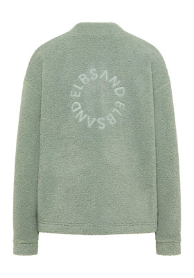 ELBSAND Nette Fleece Jacket silt green (100% Polyester) L