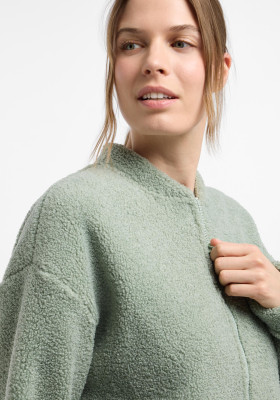 ELBSAND Nette Fleece Jacket silt green (100% Polyester) L