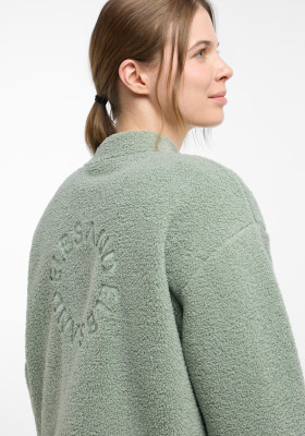 ELBSAND Nette Fleece Jacket silt green (100% Polyester) L