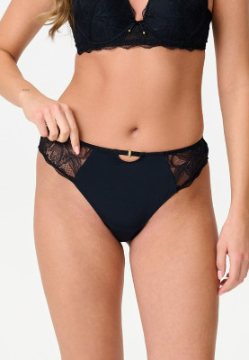 LingaDore 8501 String schwarz (89% Polyamid, 11% Elasthan) M