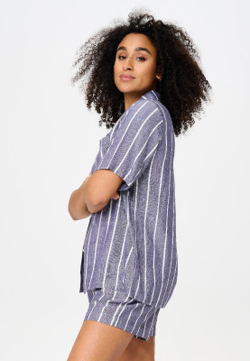 LingaDore 8602 Short Pyjama Set greystone (100% Viskose) XL