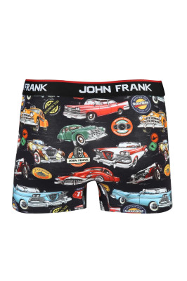 JOHN FRANK Retro Car Boxer (95% Baumwolle, 5% Elasthan) L